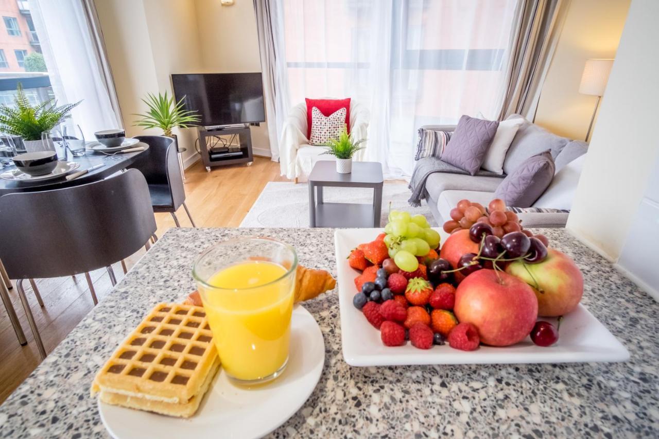 Stylish City 2 Bed, 2 Bath, Free Parking & Wifi Appartement Sheffield Buitenkant foto